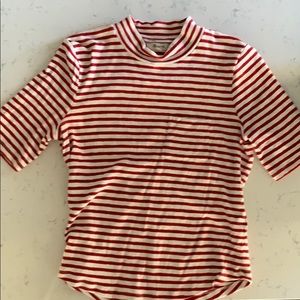 Madewell short sleeve knitted shirt